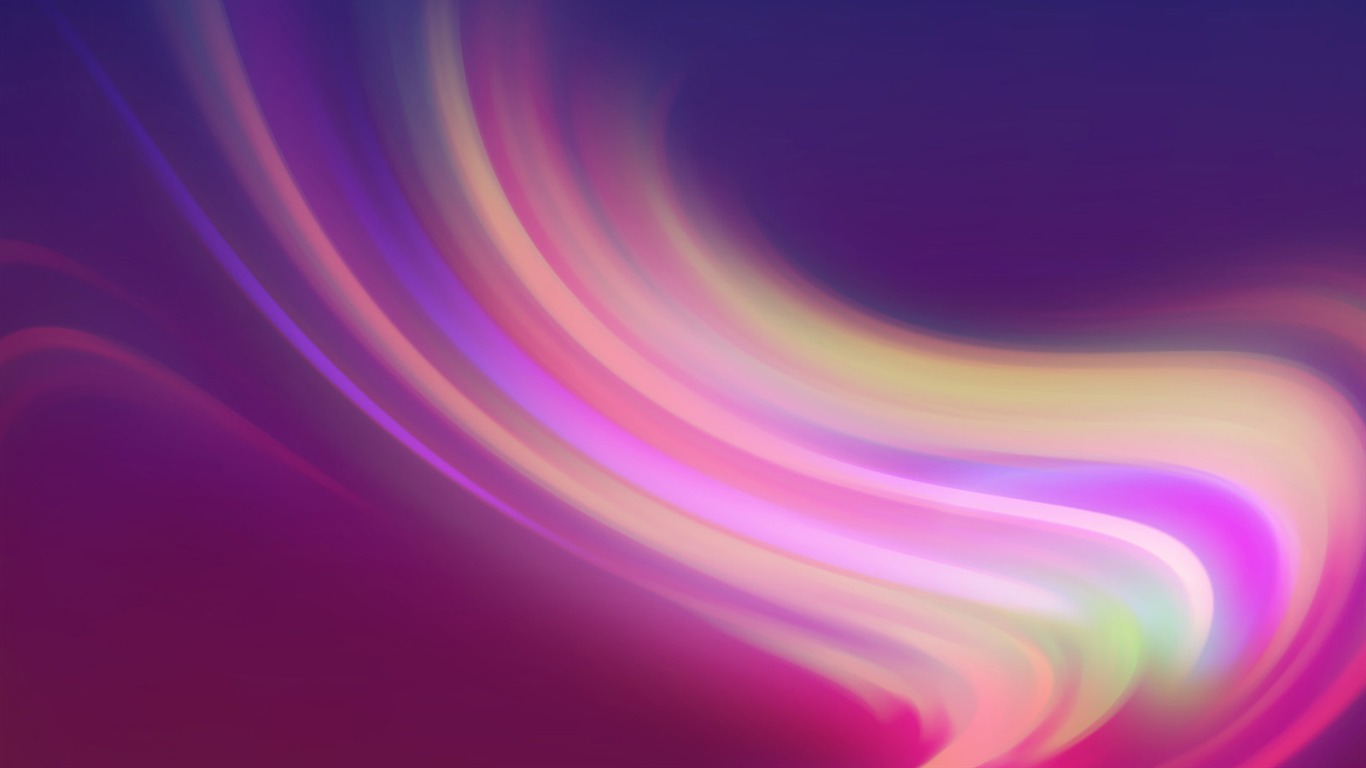 炫彩抽象視覺效果壁紙 #8 - 1366x768