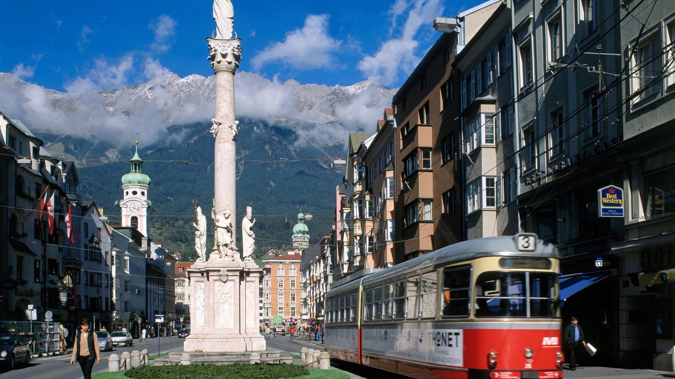 Hermoso paisaje de Austria Fondos de pantalla #9 - 1366x768