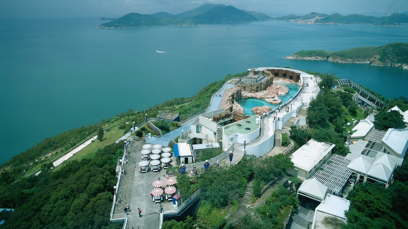 港灣風光寬屏壁紙 #6 - 1366x768