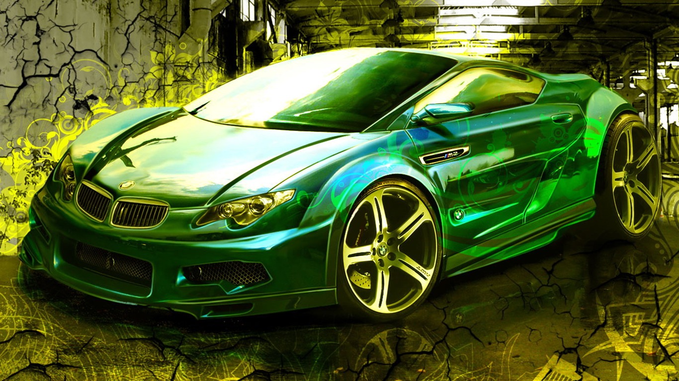 Design non-tradiční výběr wallpaper #17 - 1366x768