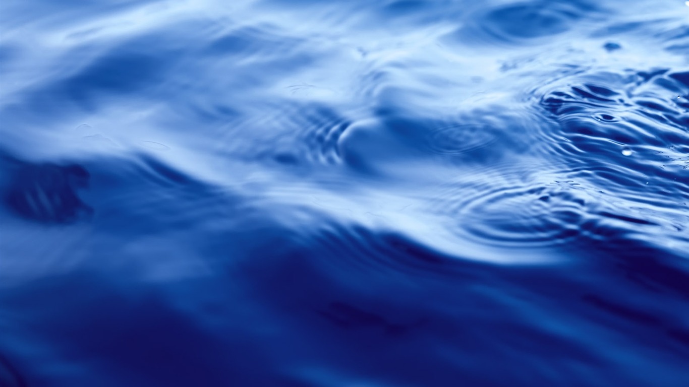 Featured rhythm of water wallpaper #4 - 1366x768
