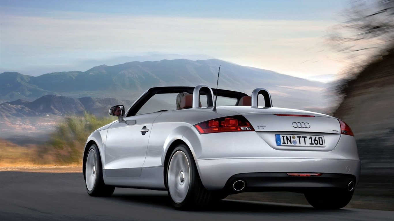 Audi TT Roadster 3,2 Quattro wallpaper #1 - 1366x768