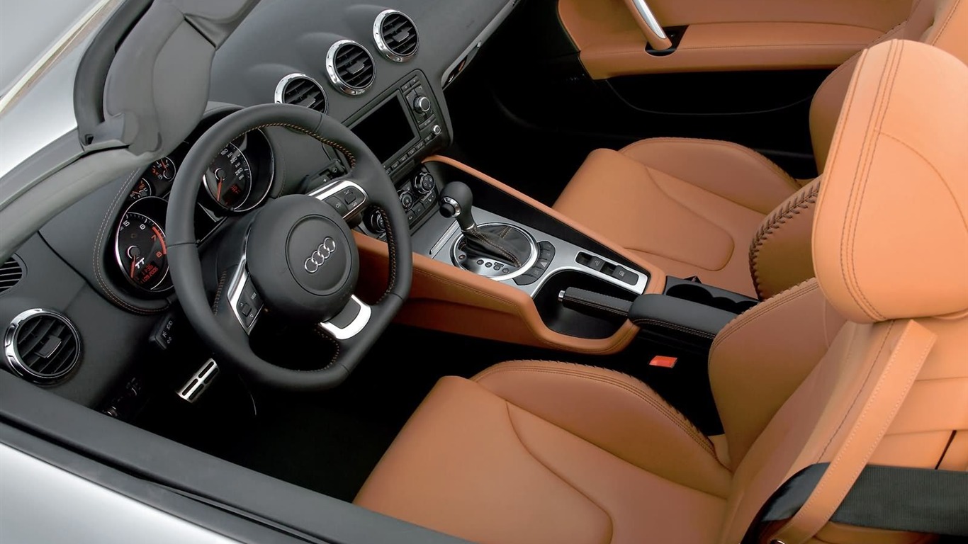 Audi TT Roadster 3.2 Quattro壁紙 #3 - 1366x768