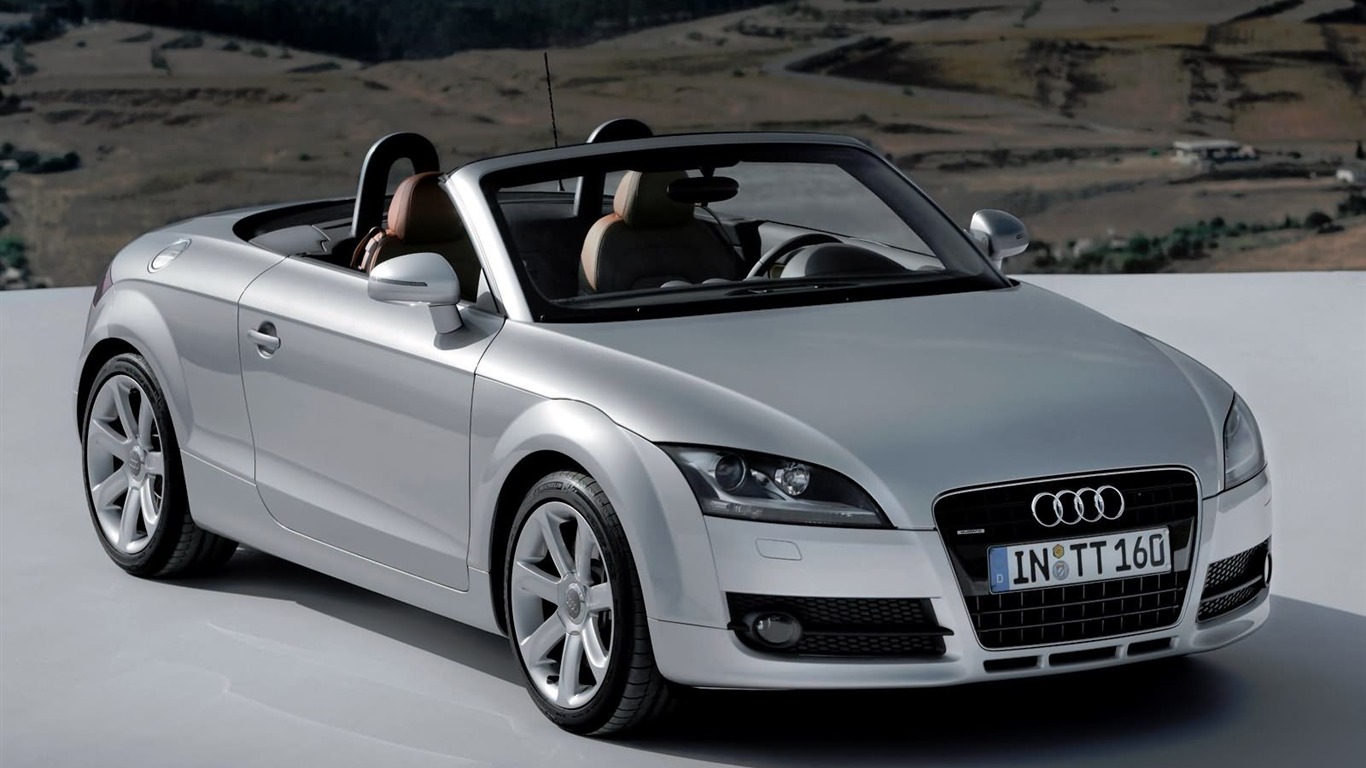 Audi TT Roadster 3.2 Quattro壁紙 #6 - 1366x768