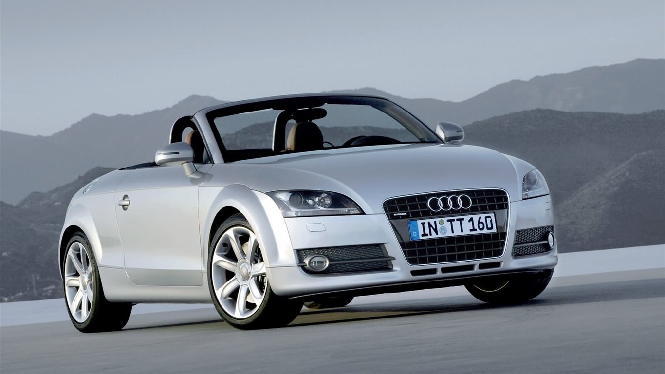 Audi TT Roadster 3.2 Quattro壁紙 #8 - 1366x768