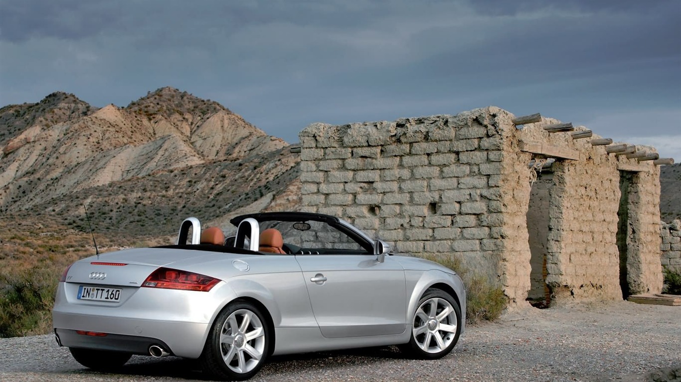 Audi TT Roadster 3.2 Quattro壁紙 #11 - 1366x768