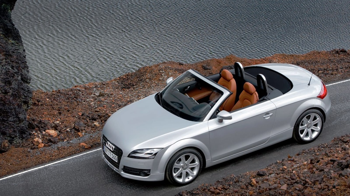 Audi TT Roadster 3.2 Quattro壁紙 #13 - 1366x768