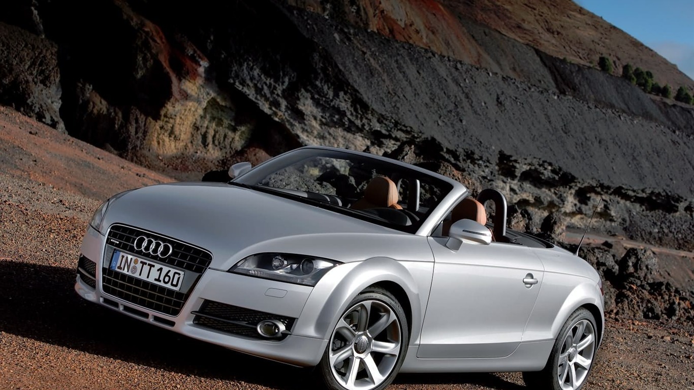 Audi TT Roadster 3.2 Quattro壁紙 #15 - 1366x768