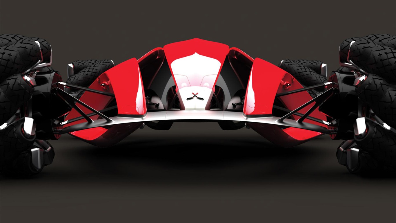 超酷設計 時尚跑車壁紙 #18 - 1366x768