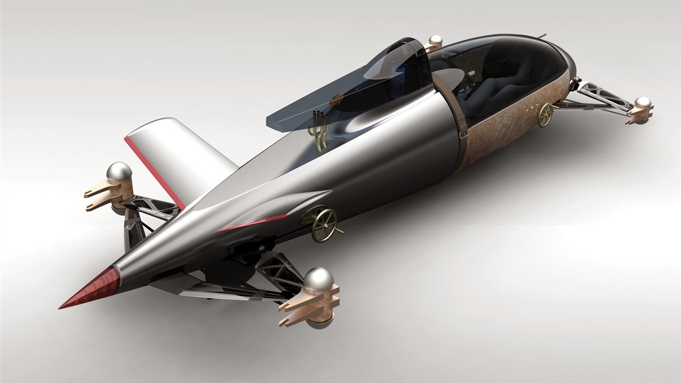 超酷設計 時尚跑車壁紙 #28 - 1366x768