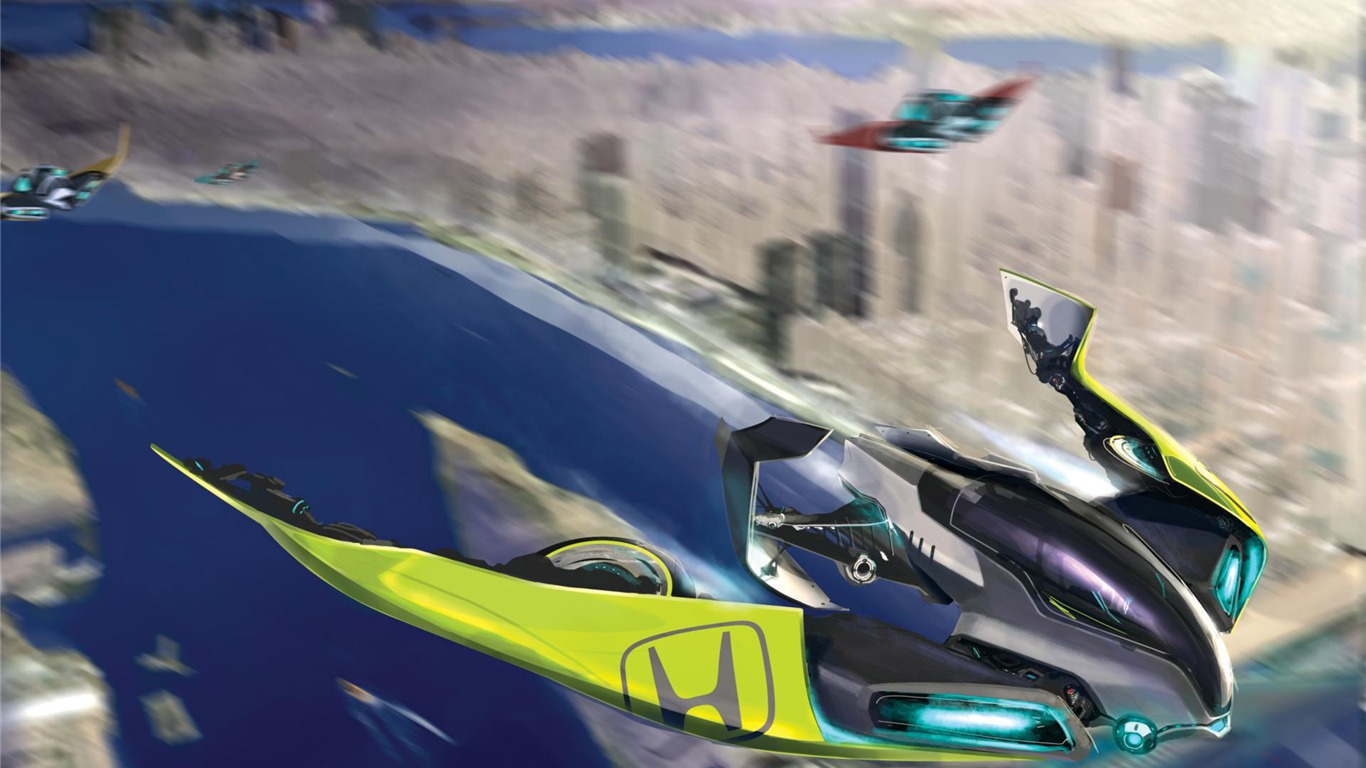 超酷設計 時尚跑車壁紙 #34 - 1366x768