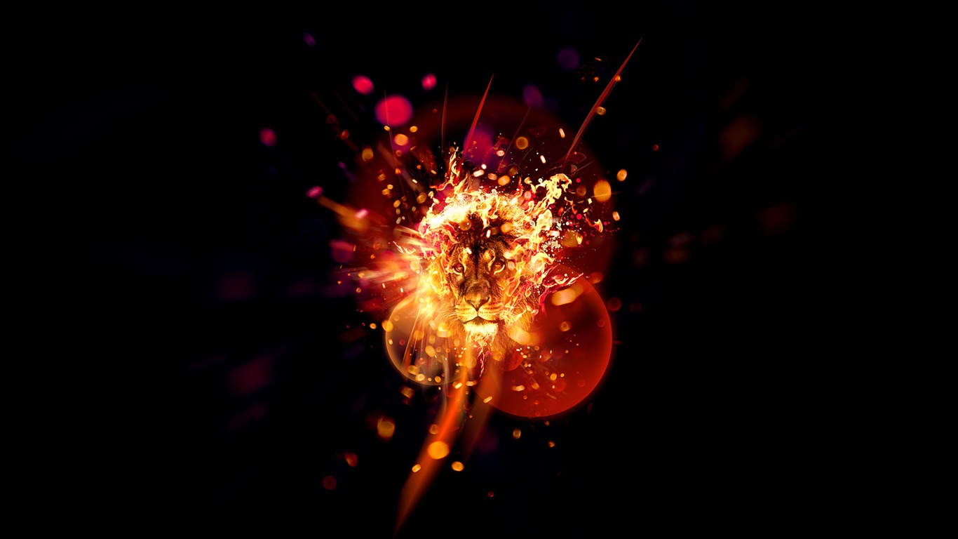 Cool design wallpaper selection #5 - 1366x768