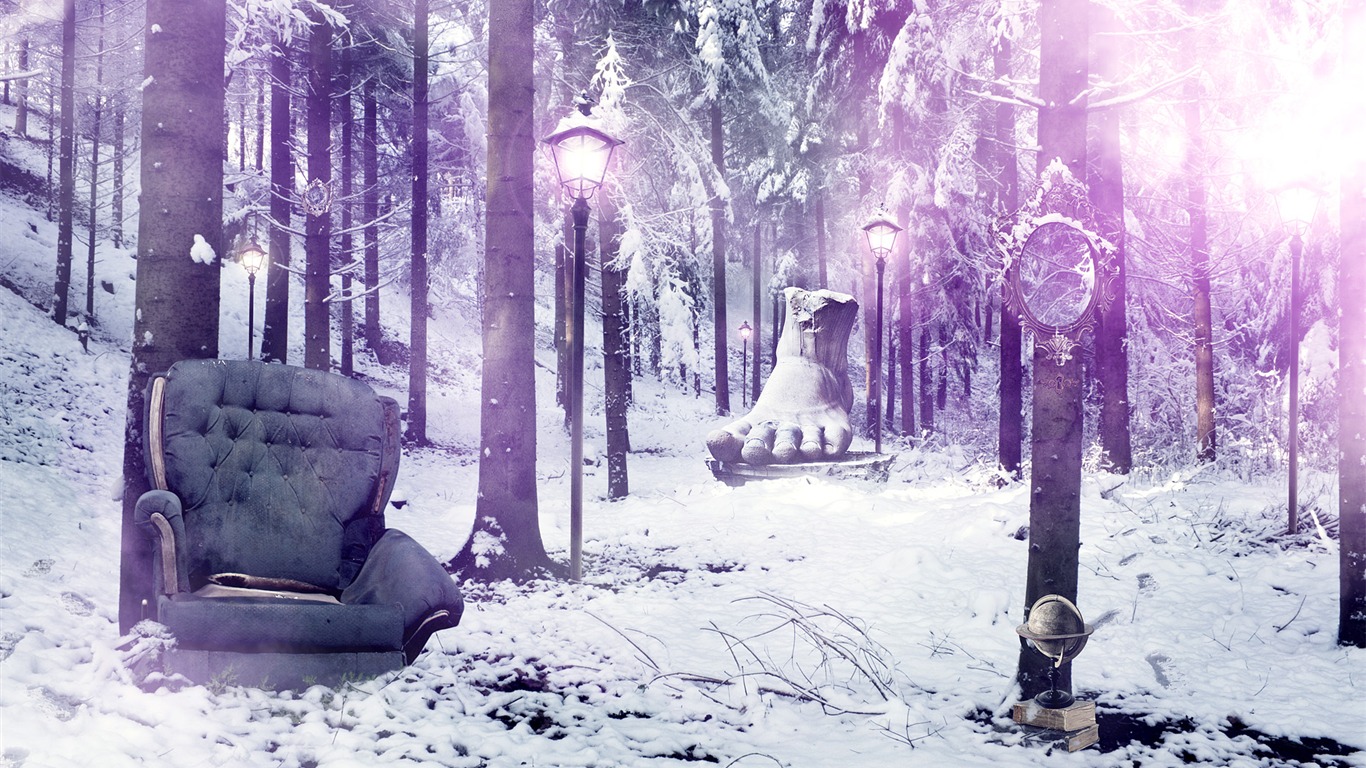 Cool design wallpaper výběr #18 - 1366x768