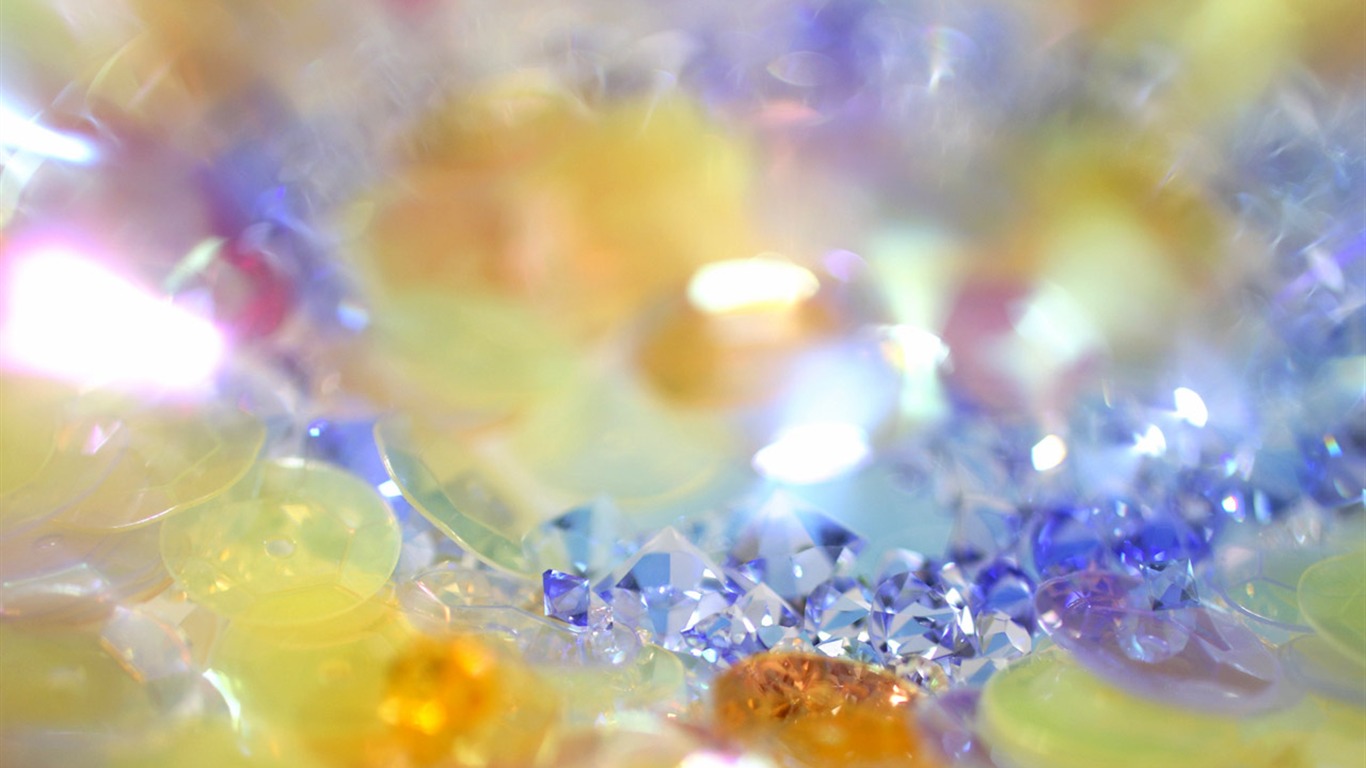 Bright Crystal Wallpaper Album (2) #31 - 1366x768