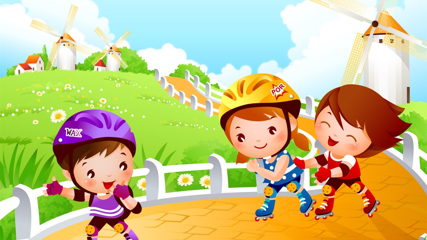 兒童運動會壁紙(一) #3 - 1366x768