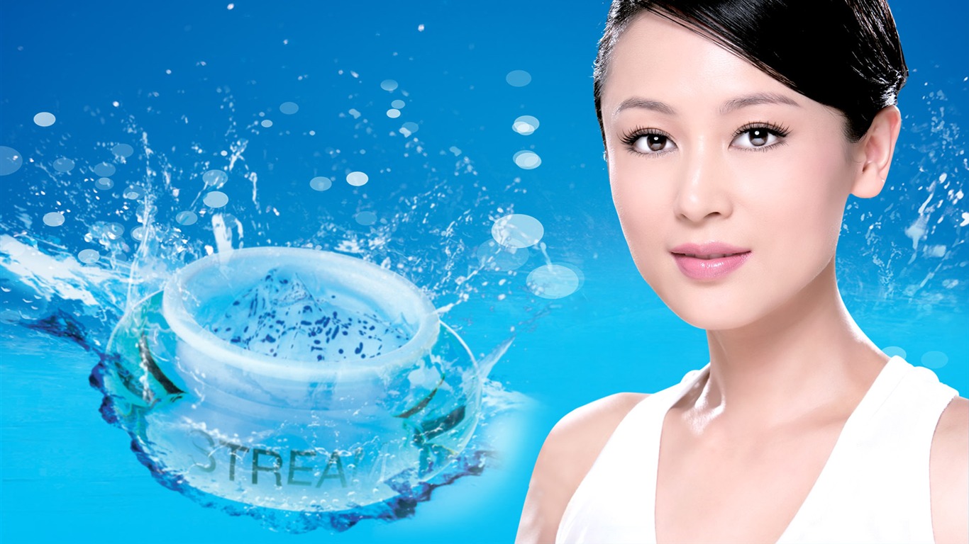 Cosmetics Advertising Wallpaper Album (1) #10 - 1366x768