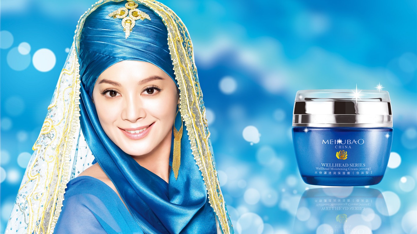 Cosmetics Advertising Wallpaper Album (1) #20 - 1366x768