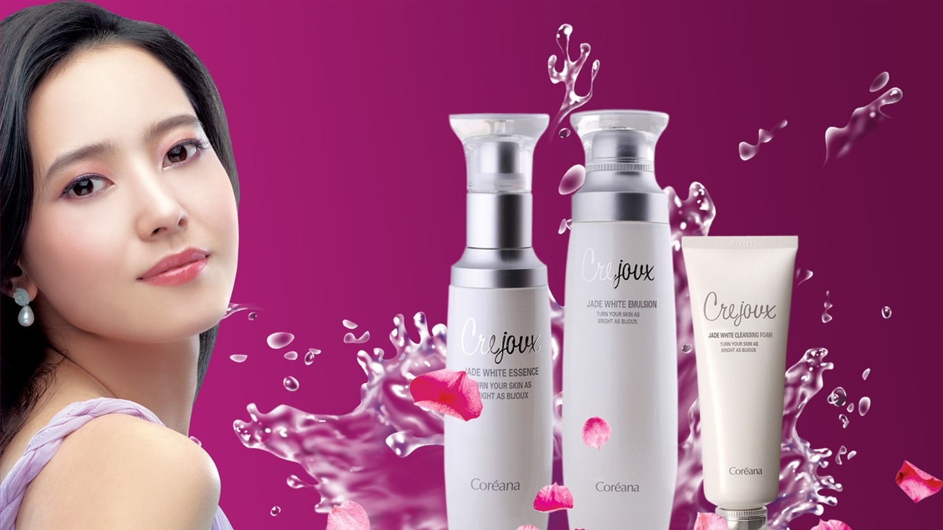 Cosmetics Advertising Wallpaper Album (2) #1 - 1366x768