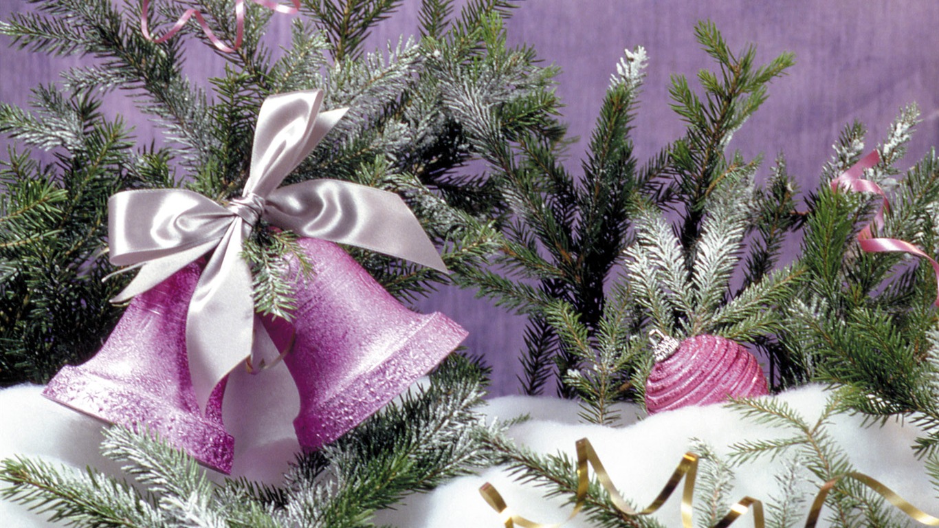 Christmas landscaping series wallpaper (14) #20 - 1366x768