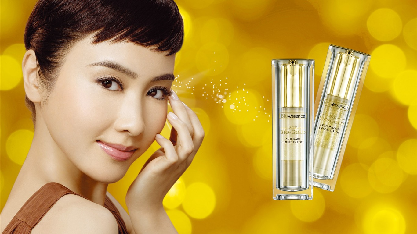 Cosmetics Advertising Wallpaper Album (4) #4 - 1366x768