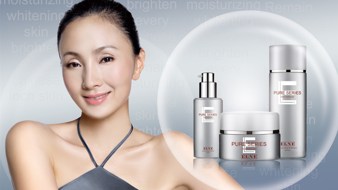 Cosmetics Advertising Wallpaper Album (4) #5 - 1366x768