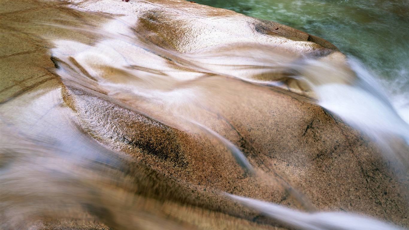 滝は、HD画像ストリーム #20 - 1366x768