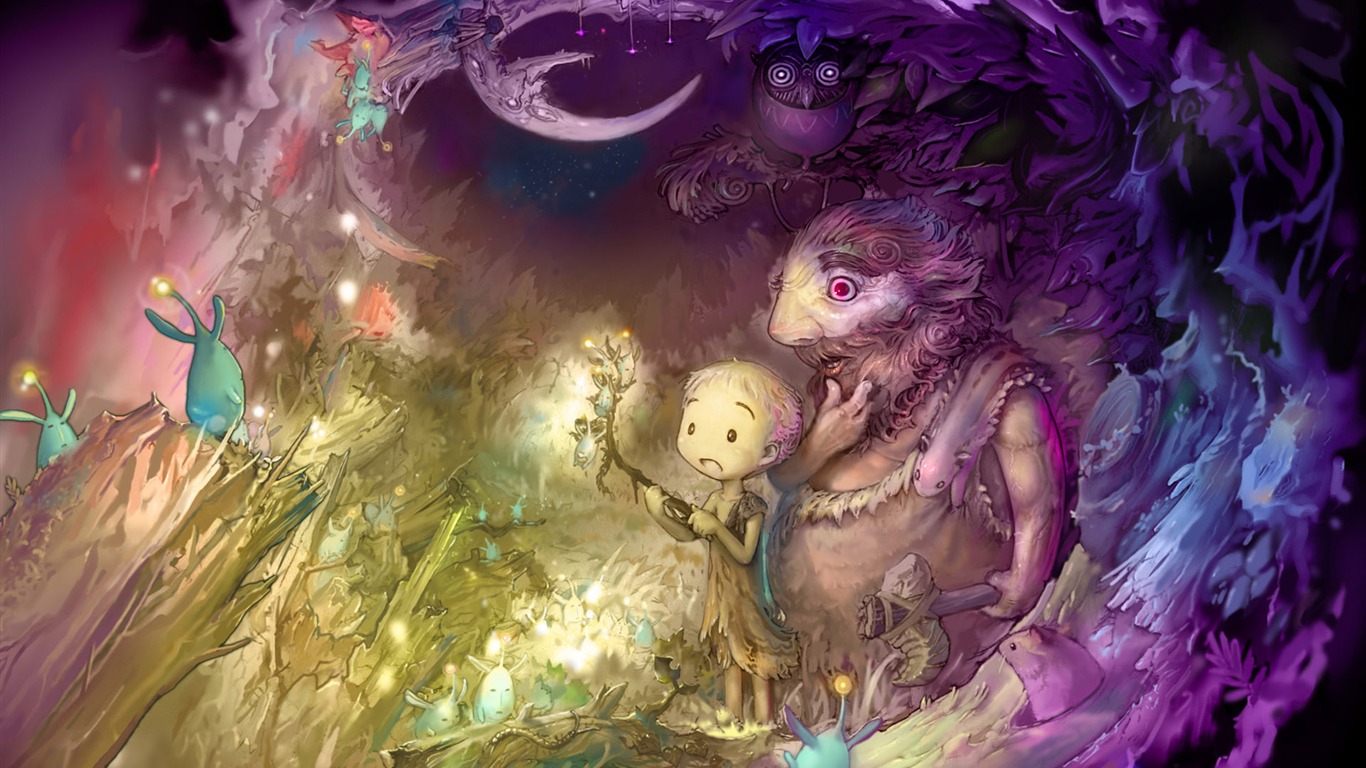 卡通遊戲合集壁紙(一) #10 - 1366x768