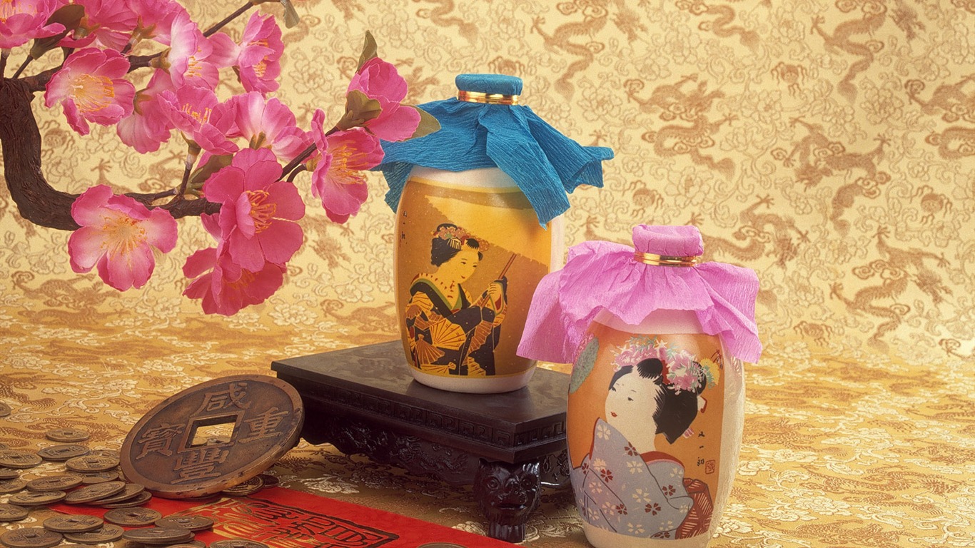 中國風之特色文化壁紙 #36 - 1366x768