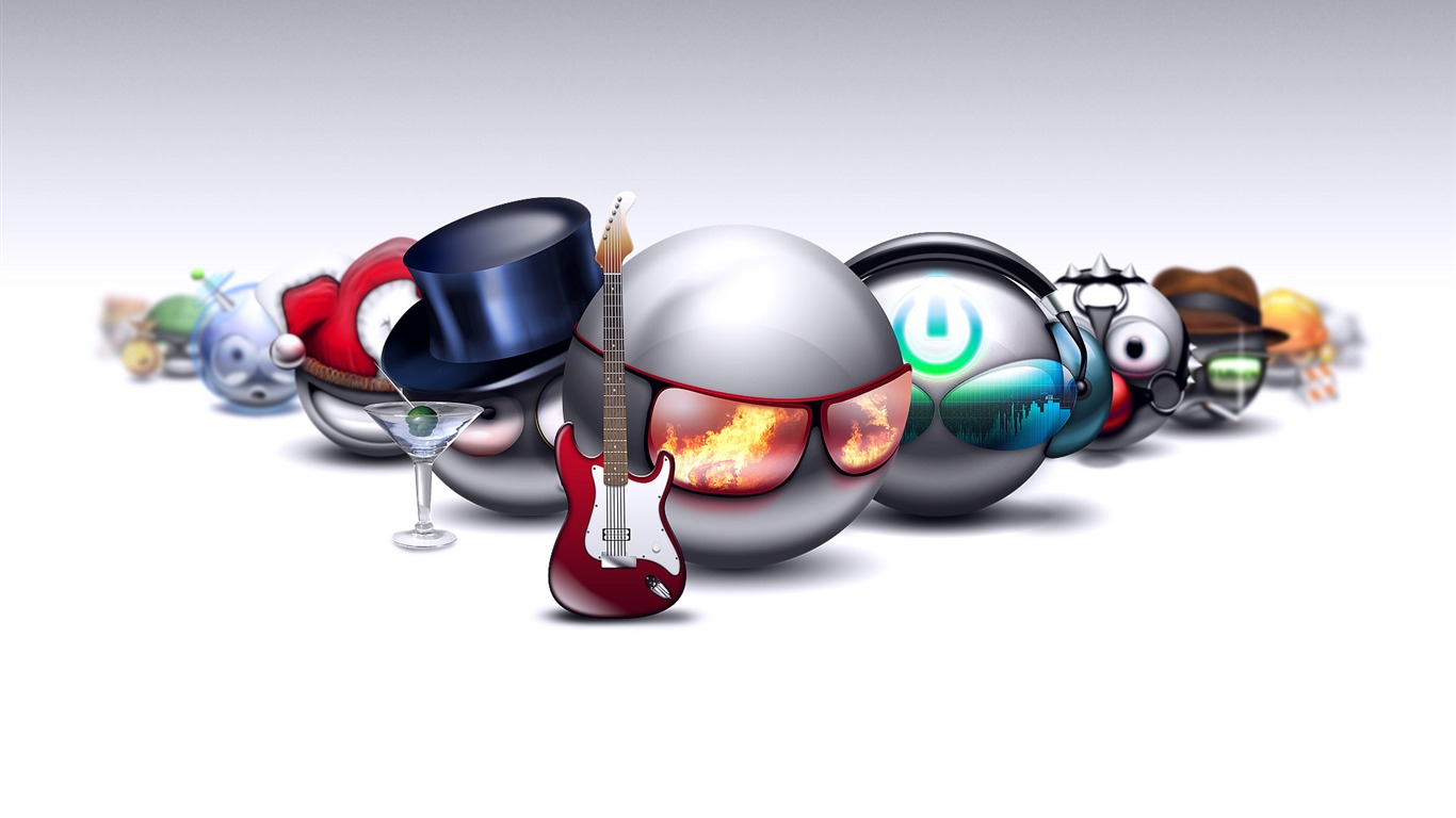 HD Creative Design Wallpaper #8 - 1366x768