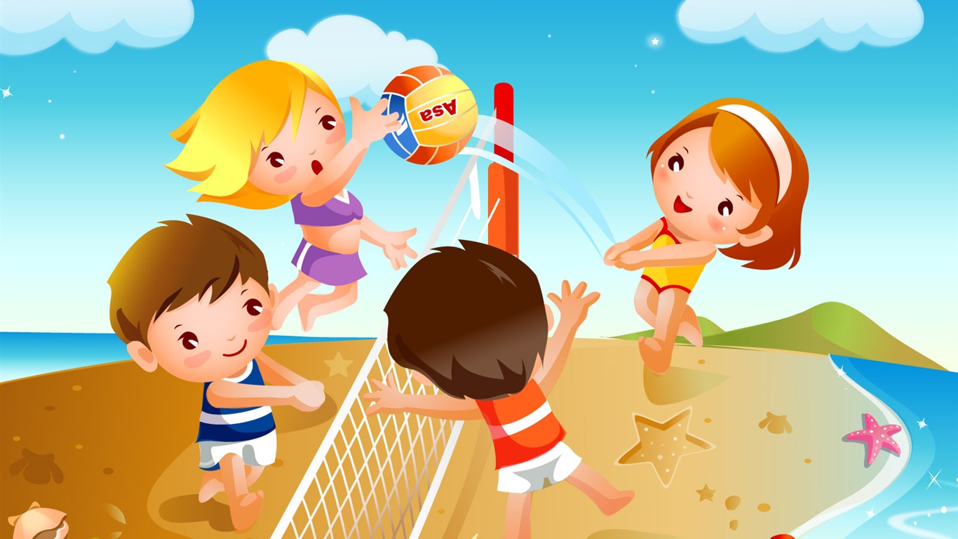 Children's Games Wallpaper (2) #2 - 1366x768