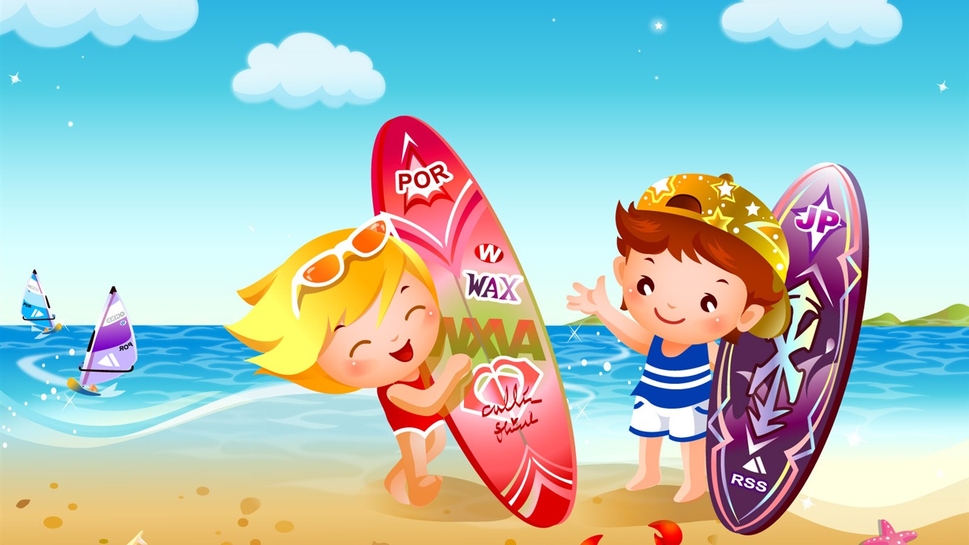 Children's Games Wallpaper (2) #11 - 1366x768