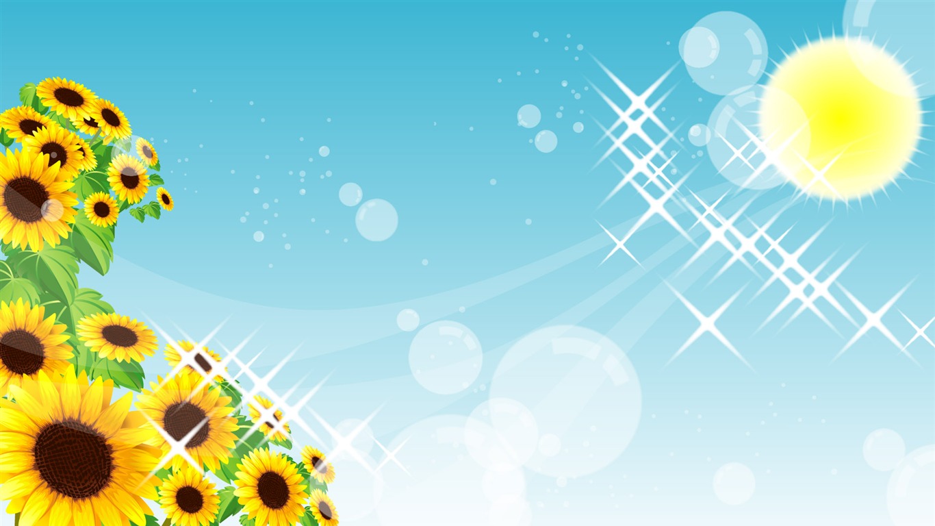 矢量風光合集壁紙(一) #4 - 1366x768