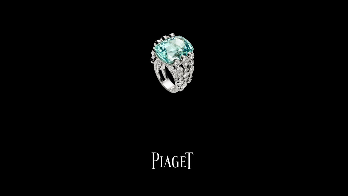 joyas de diamantes de Piaget fondo de pantalla (2) #1 - 1366x768