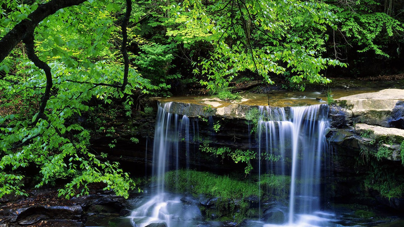 fonds d'écran un beau paysage naturel (1) #4 - 1366x768