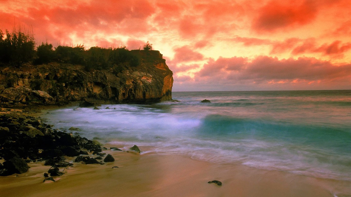 fonds d'écran un beau paysage naturel (1) #15 - 1366x768