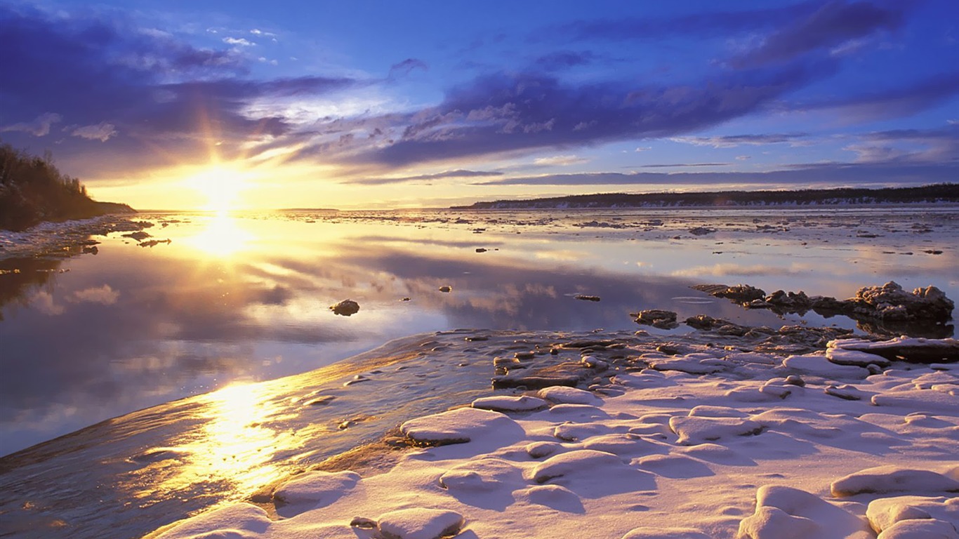 fonds d'écran un beau paysage naturel (1) #16 - 1366x768