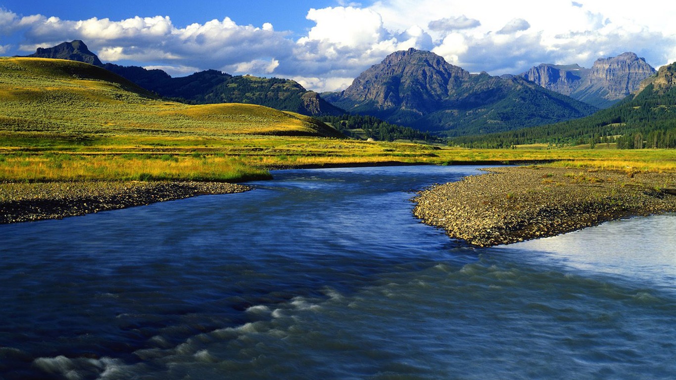 fonds d'écran un beau paysage naturel (2) #13 - 1366x768