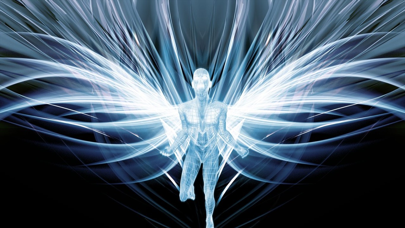 Abstract visual CG Wallpaper #11 - 1366x768