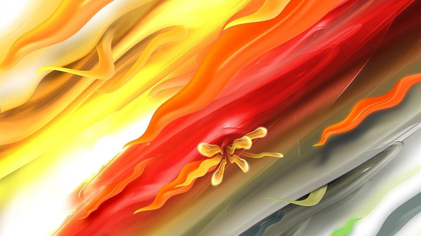 抽象視覺CG壁紙 #30 - 1366x768