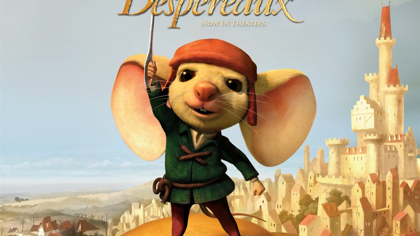 The Tale of Despereaux fond d'écran #1 - 1366x768