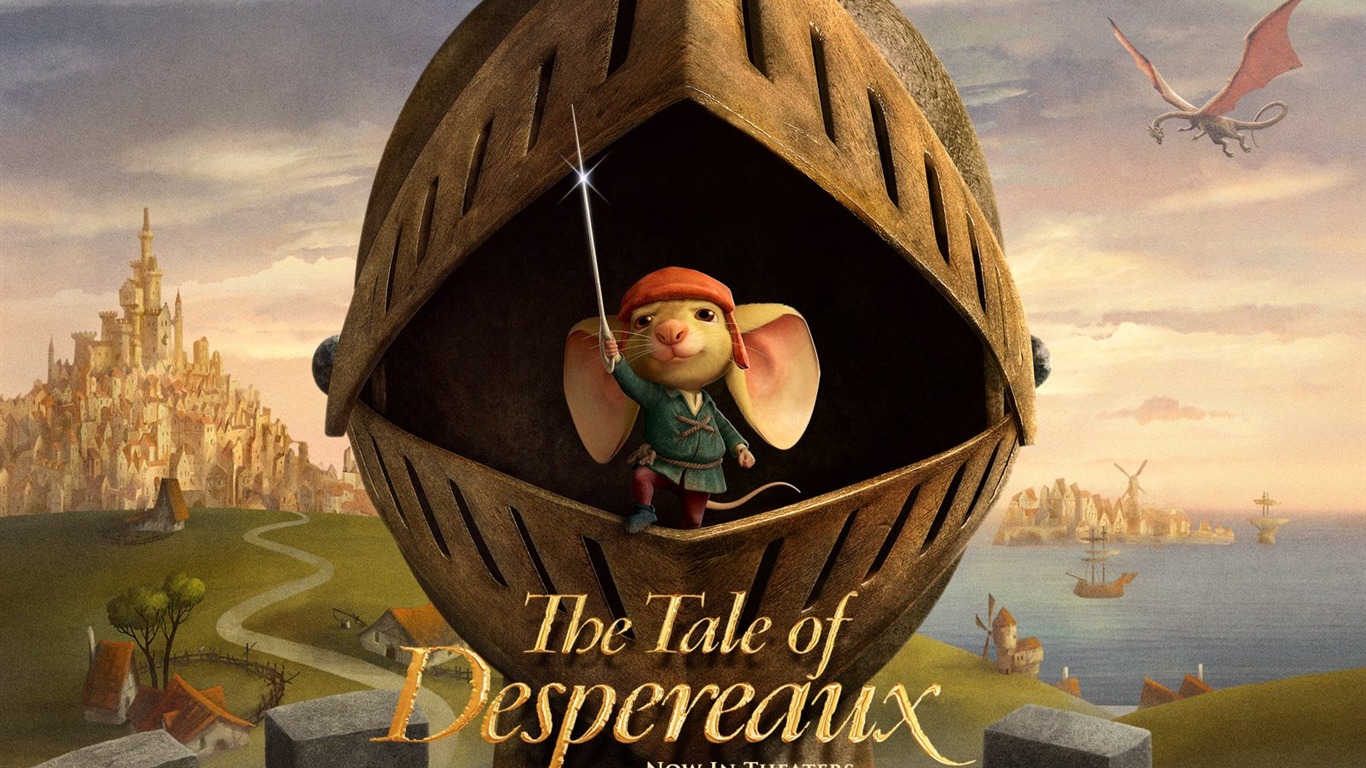 The Tale of Despereaux fond d'écran #2 - 1366x768