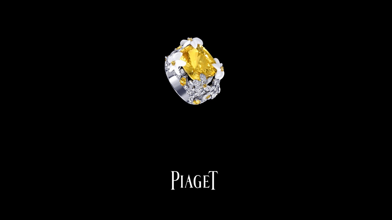 Fond d'écran Piaget bijoux en diamants (4) #1 - 1366x768