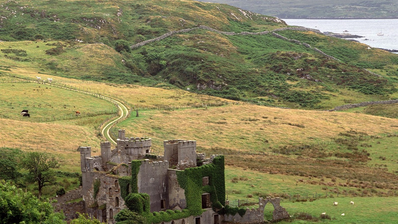 アイルランド壁紙世界の風景 #14 - 1366x768