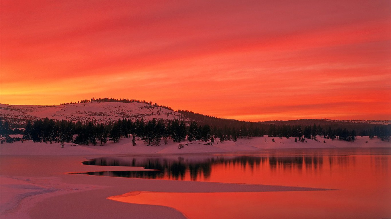 krásné přírodní scenérie Tapety na plochu (4) #24 - 1366x768