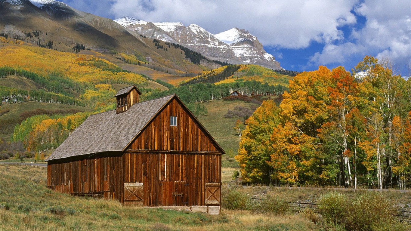 Beautiful natural scenery wallpapers (4) #26 - 1366x768
