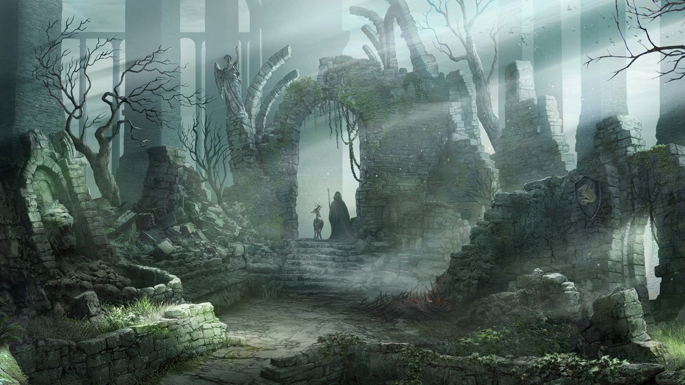 Game CG Collection Wallpapers (6) #4 - 1366x768