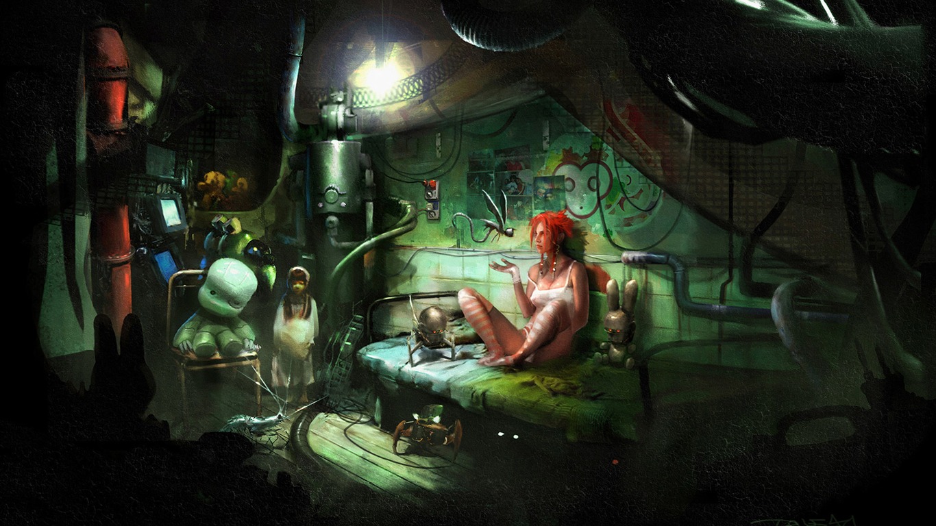 Hra CG Kolekce Tapety na plochu (6) #10 - 1366x768