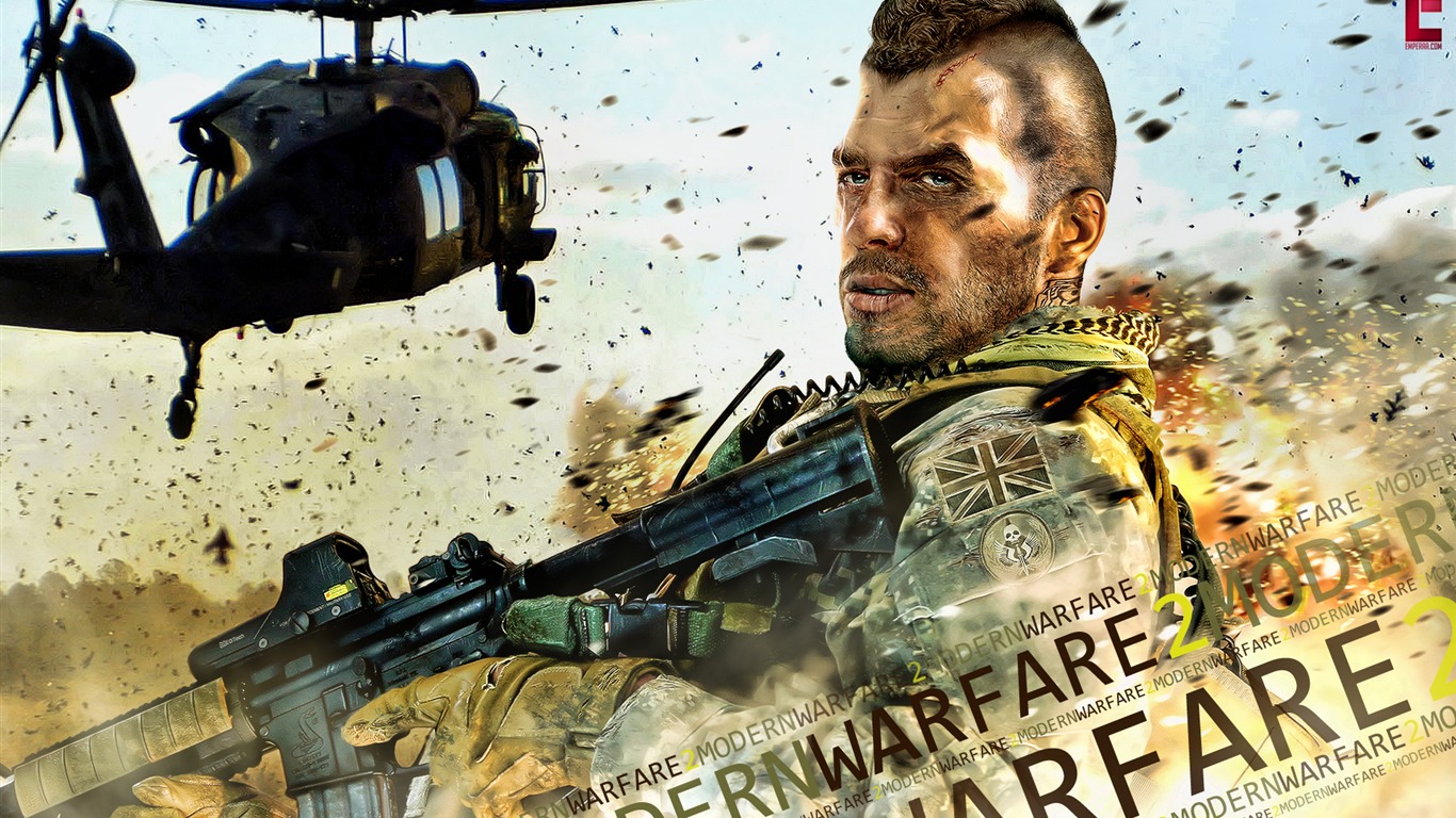 Call of Duty 6: Modern Warfare 2 Fondo de pantalla de alta definición (2) #1 - 1366x768