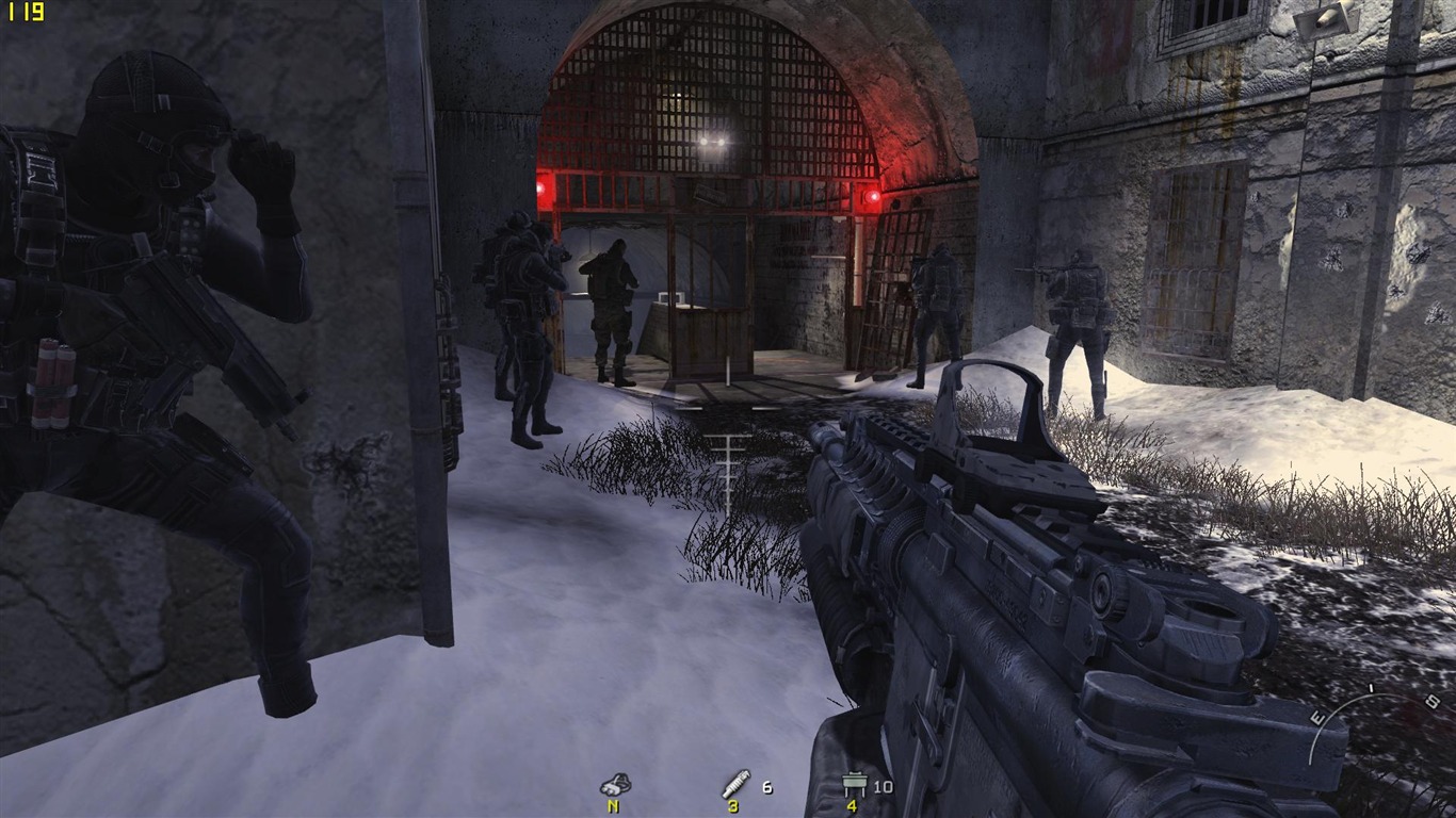 Call of Duty 6: Modern Warfare 2 Fondo de pantalla de alta definición (2) #18 - 1366x768