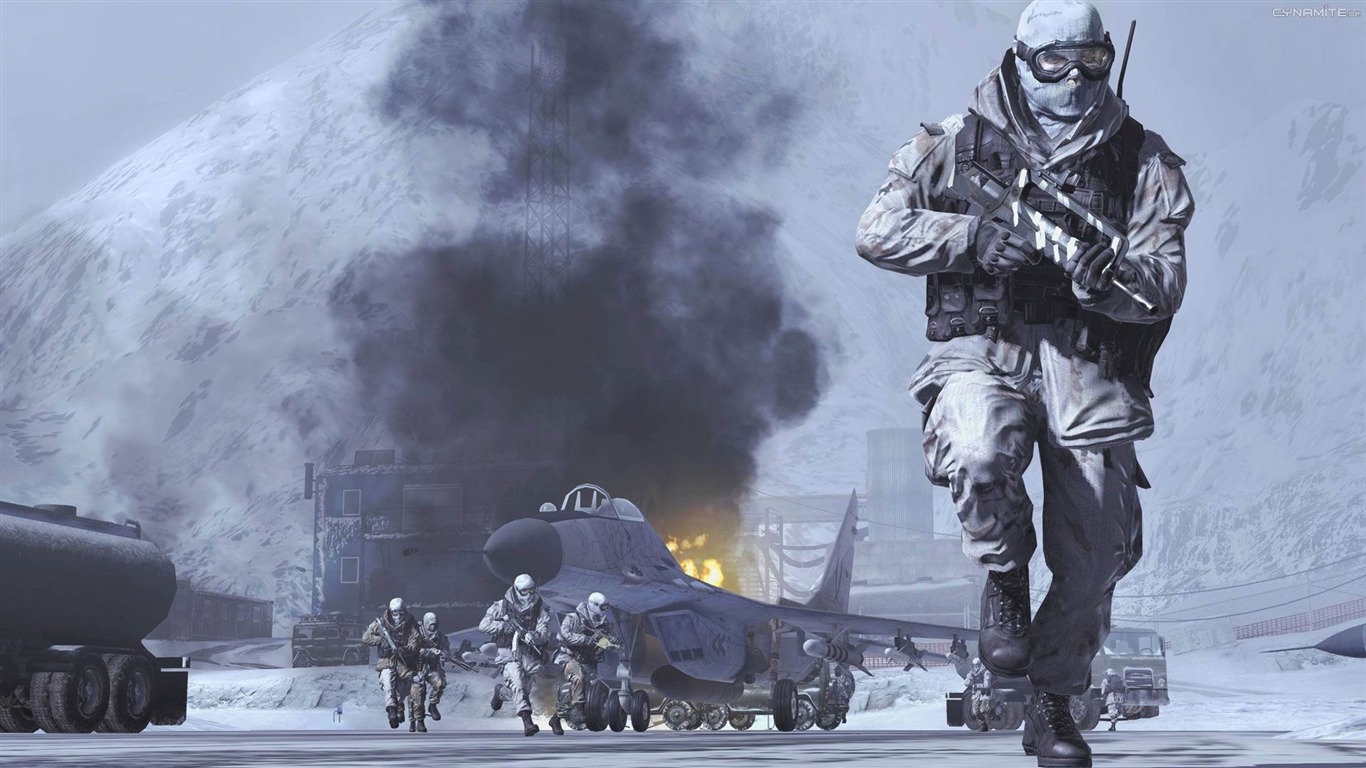 Call of Duty 6: Modern Warfare 2 Fond d'écran HD (2) #24 - 1366x768